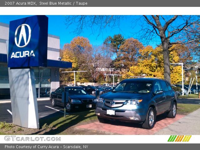 2007 Acura MDX  in Steel Blue Metallic