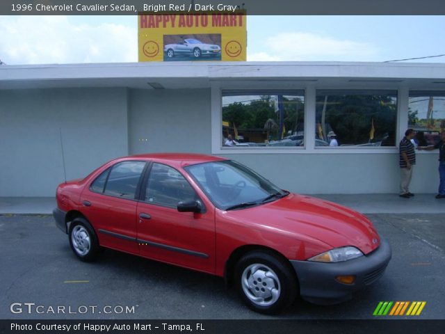 1996 Chevrolet Cavalier Sedan in Bright Red