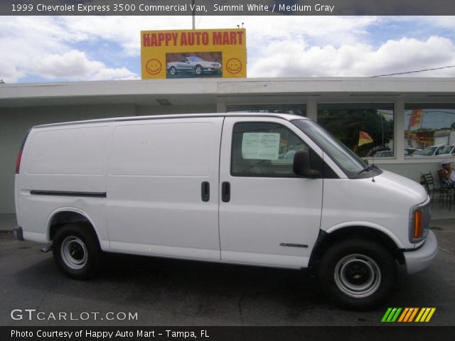 1999 Chevrolet Express 3500 Commercial Van in Summit White