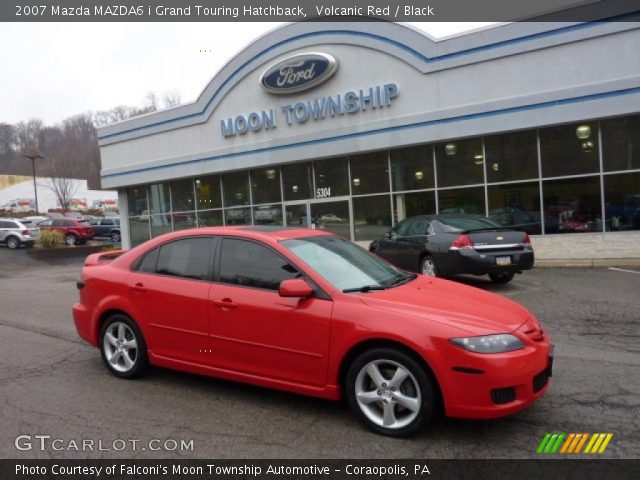 2007 Mazda MAZDA6 i Grand Touring Hatchback in Volcanic Red