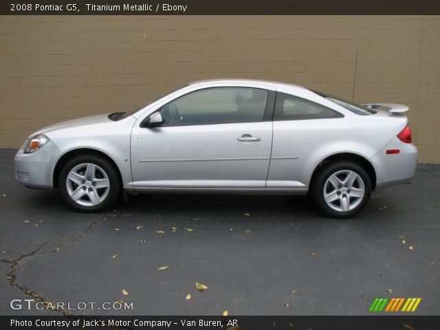 2008 Pontiac G5  in Titanium Metallic