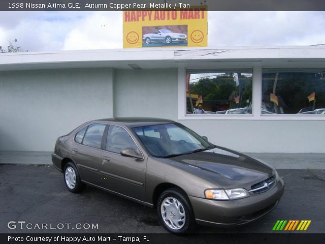 1998 Nissan Altima GLE in Autumn Copper Pearl Metallic
