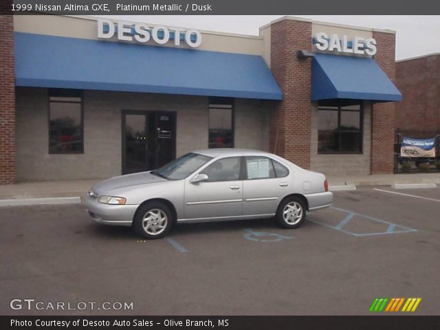 1999 Nissan Altima GXE in Platinum Metallic