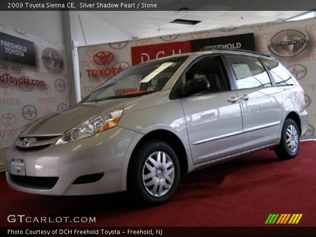 2009 Toyota Sienna CE in Silver Shadow Pearl