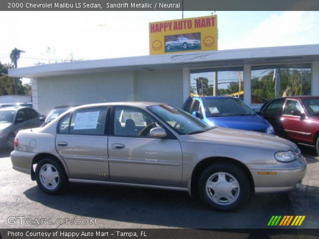 2000 Chevrolet Malibu LS Sedan in Sandrift Metallic