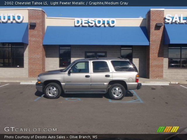 2002 Chevrolet Tahoe LS in Light Pewter Metallic