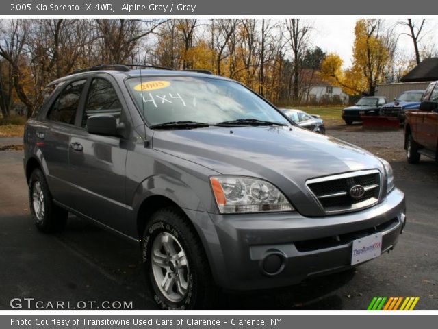 2005 Kia Sorento LX 4WD in Alpine Gray