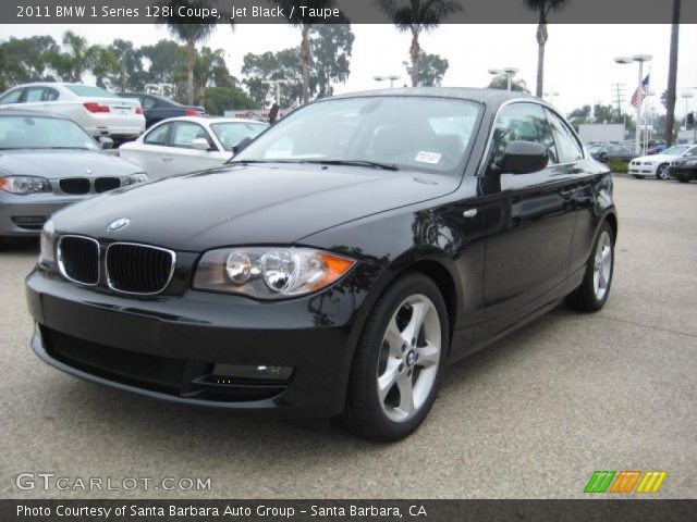 2011 BMW 1 Series 128i Coupe in Jet Black