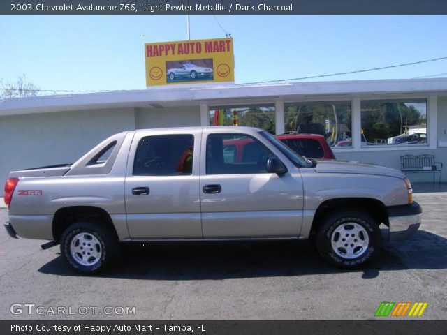 2003 Chevrolet Avalanche Z66 in Light Pewter Metallic