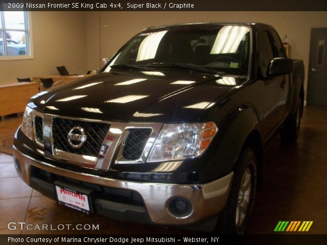 2009 Nissan Frontier SE King Cab 4x4 in Super Black
