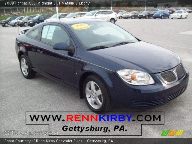 2009 Pontiac G5  in Midnight Blue Metallic