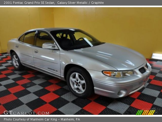 2001 Pontiac Grand Prix SE Sedan in Galaxy Silver Metallic