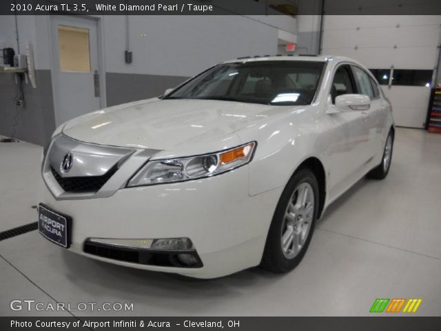 2010 Acura TL 3.5 in White Diamond Pearl