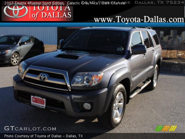 2007 Toyota 4Runner Sport Edition in Galactic Gray Mica