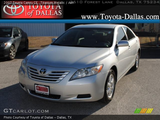2007 Toyota Camry CE in Titanium Metallic