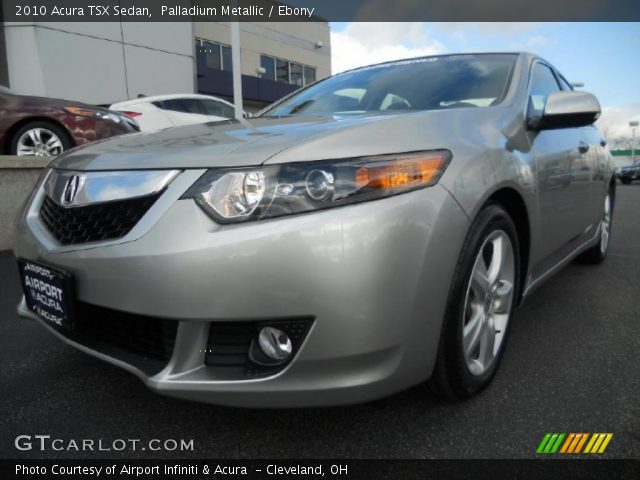 2010 Acura TSX Sedan in Palladium Metallic