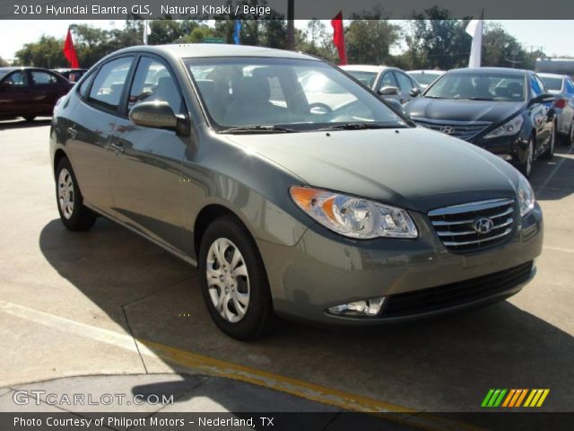 2010 Hyundai Elantra GLS in Natural Khaki