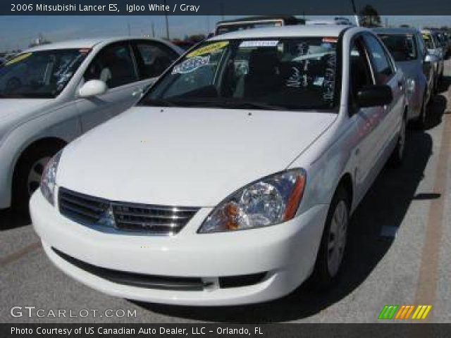 2006 Mitsubishi Lancer ES in Igloo White