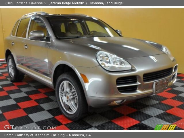 2005 Porsche Cayenne S in Jarama Beige Metallic