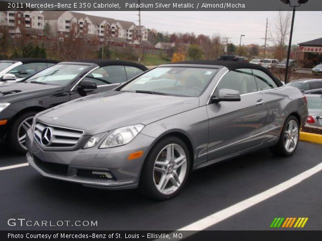 2011 Mercedes-Benz E 350 Cabriolet in Palladium Silver Metallic