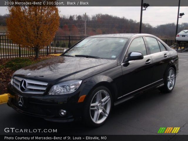2009 Mercedes-Benz C 300 Sport in Black