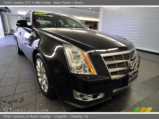 2009 Cadillac CTS 4 AWD Sedan in Black Raven