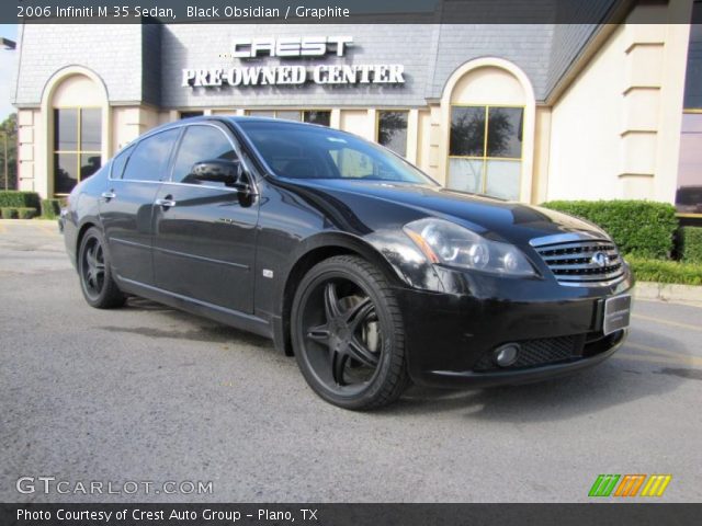 2006 Infiniti M 35 Sedan in Black Obsidian