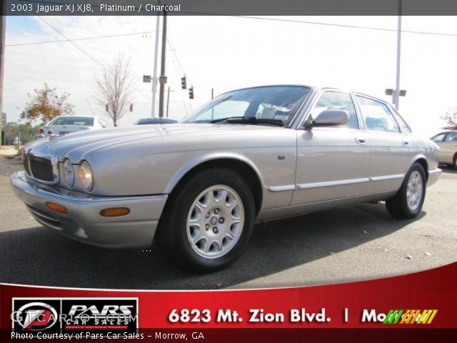 2003 Jaguar XJ XJ8 in Platinum