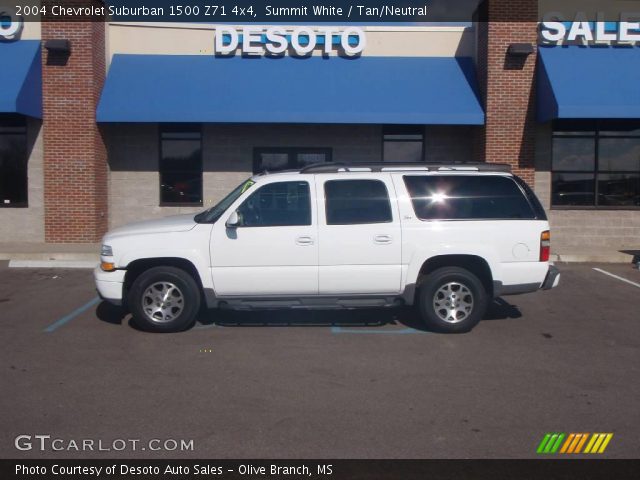 2004 Chevrolet Suburban 1500 Z71 4x4 in Summit White