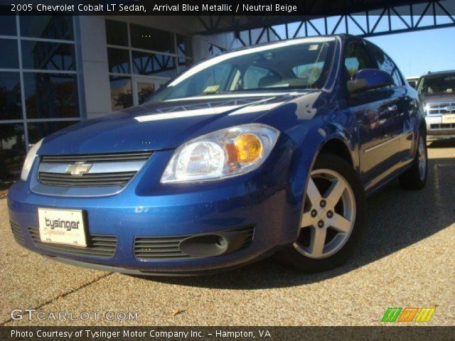 2005 Chevrolet Cobalt LT Sedan in Arrival Blue Metallic