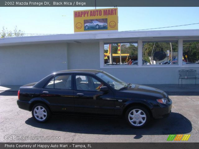2002 Mazda Protege DX in Black Mica