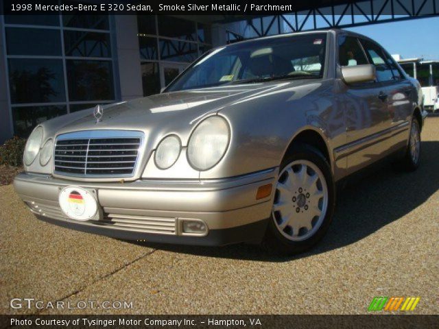 1998 Mercedes-Benz E 320 Sedan in Smoke Silver Metallic