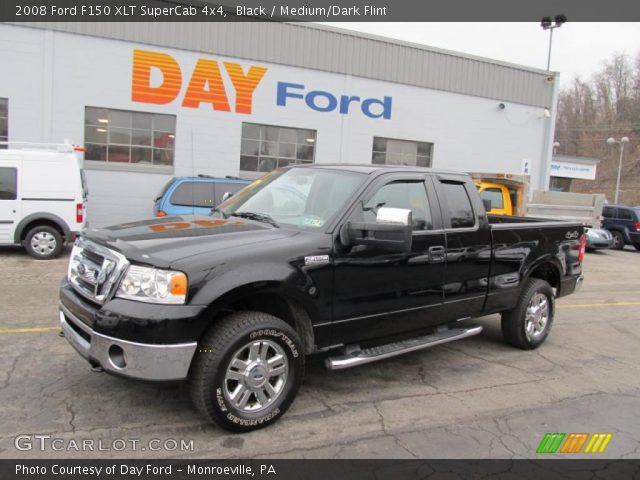 2008 Ford F150 XLT SuperCab 4x4 in Black