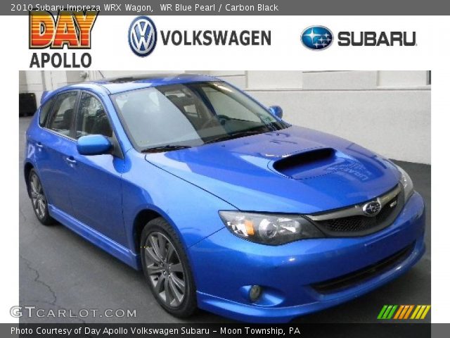 2010 Subaru Impreza WRX Wagon in WR Blue Pearl