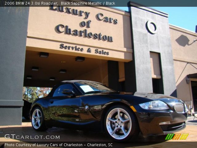 2006 BMW Z4 3.0si Roadster in Black Sapphire Metallic