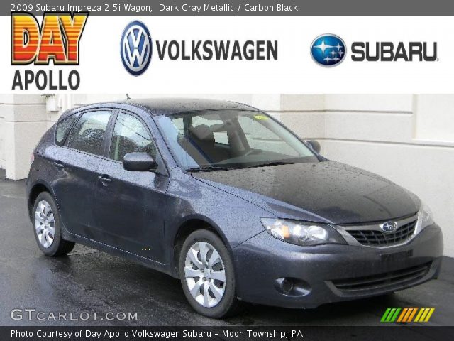 2009 Subaru Impreza 2.5i Wagon in Dark Gray Metallic