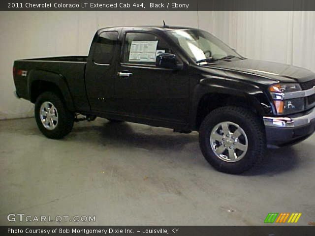 2011 Chevrolet Colorado LT Extended Cab 4x4 in Black