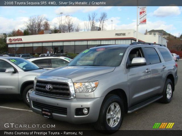 2008 Toyota Sequoia SR5 4WD in Silver Sky Metallic