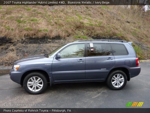 2007 Toyota Highlander Hybrid Limited 4WD in Bluestone Metallic