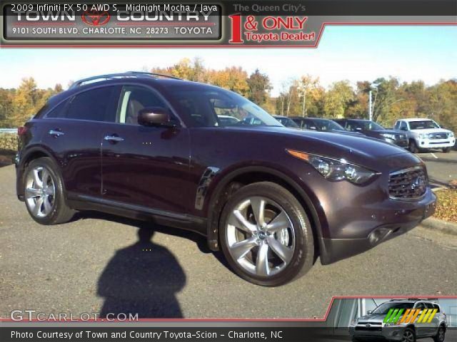 2009 Infiniti FX 50 AWD S in Midnight Mocha