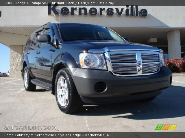 2008 Dodge Durango SXT in Brilliant Black