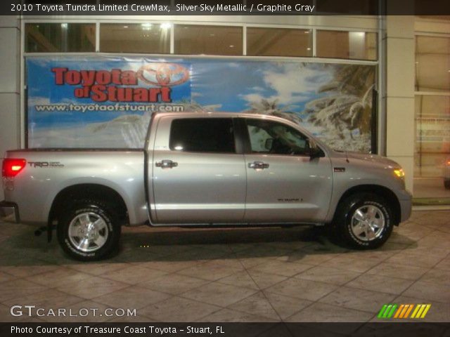 2010 Toyota Tundra Limited CrewMax in Silver Sky Metallic