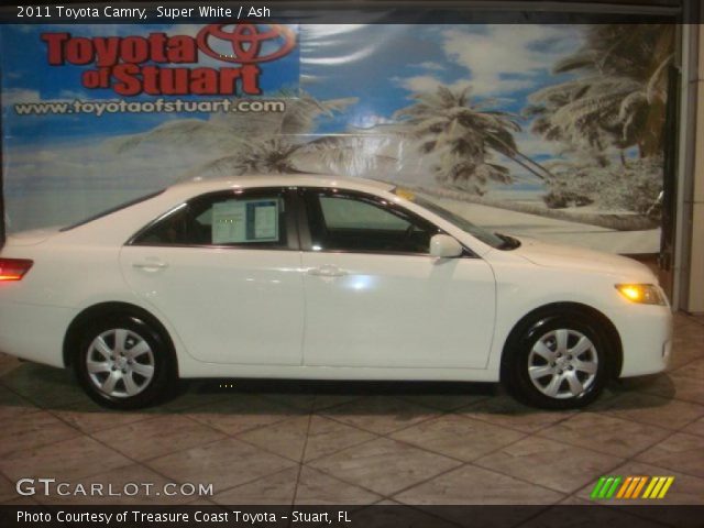 2011 Toyota Camry  in Super White