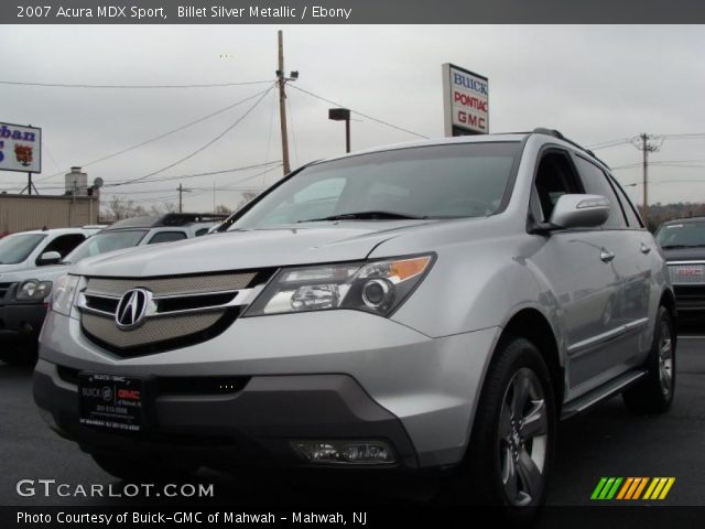 2007 Acura MDX Sport in Billet Silver Metallic