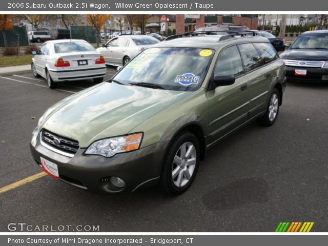 2006 Subaru Outback 2.5i Wagon in Willow Green Opalescent