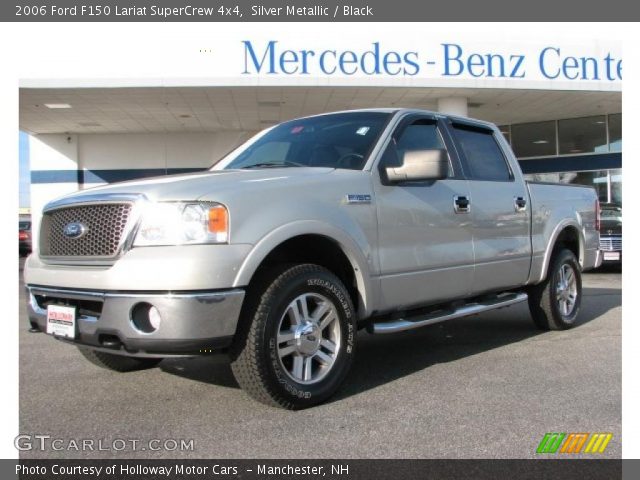 2006 Ford F150 Lariat SuperCrew 4x4 in Silver Metallic