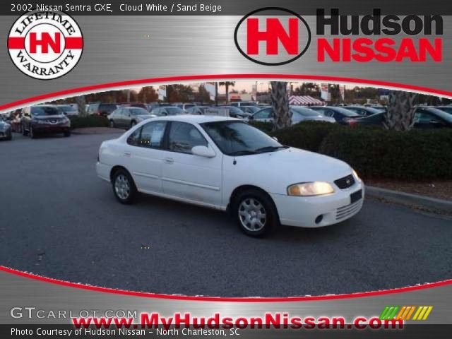 2002 Nissan Sentra GXE in Cloud White