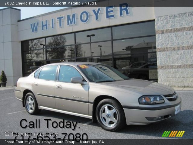 2002 Chevrolet Impala LS in Sandrift Metallic