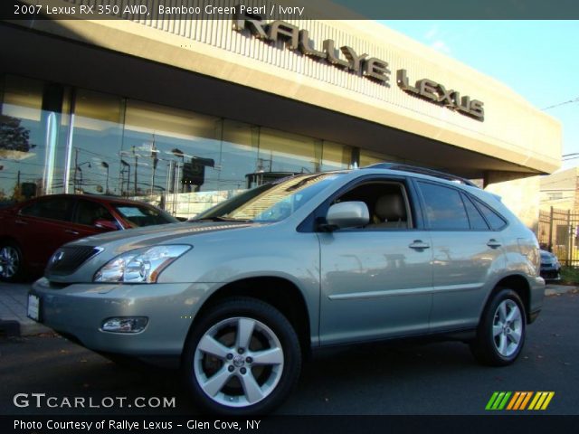 2007 Lexus RX 350 AWD in Bamboo Green Pearl
