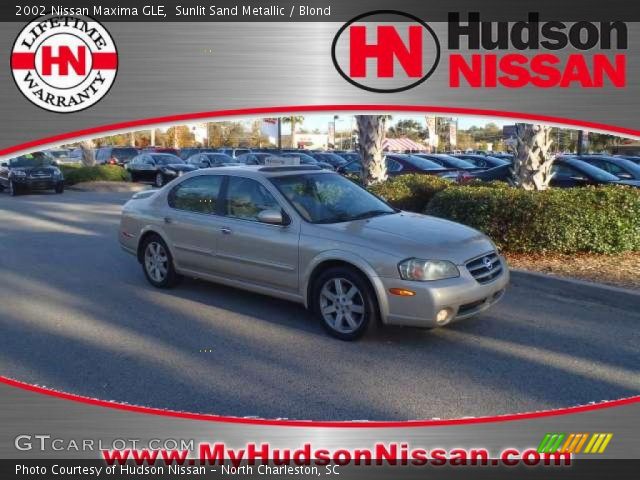 2002 Nissan Maxima GLE in Sunlit Sand Metallic